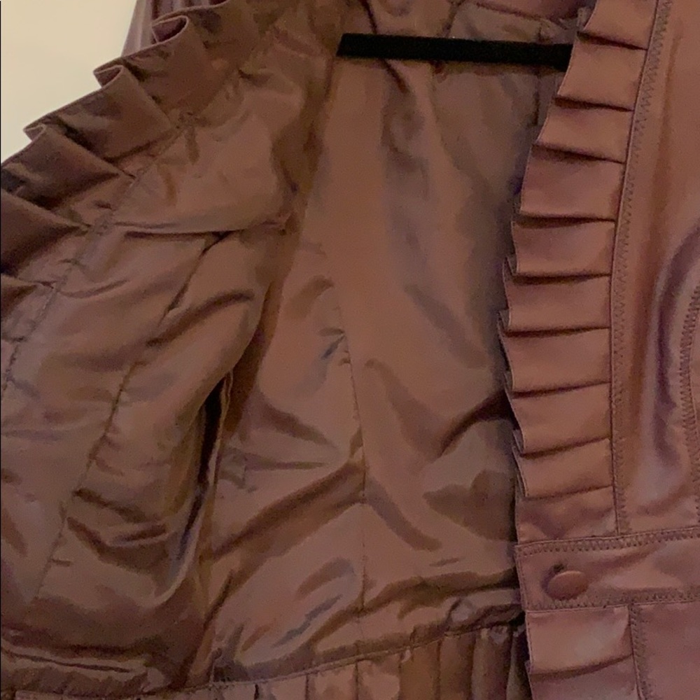 Maroon Leather Jacket - image 5